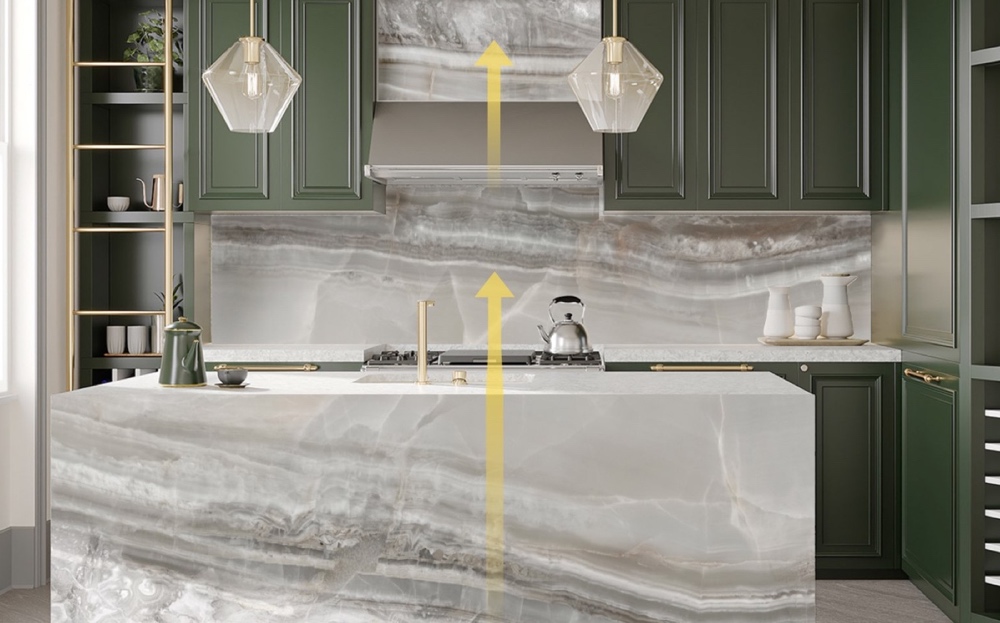 kitchen setting Simi Valley bioquartz